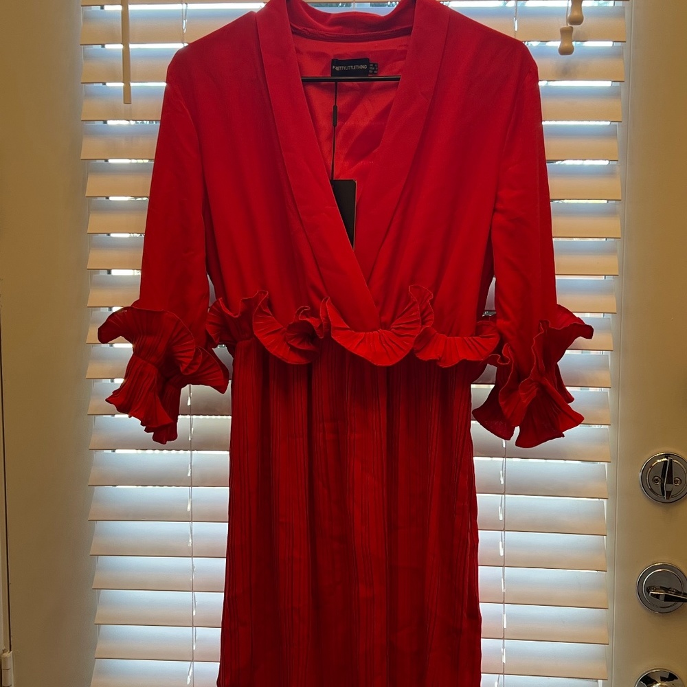 Red pretty little things dress